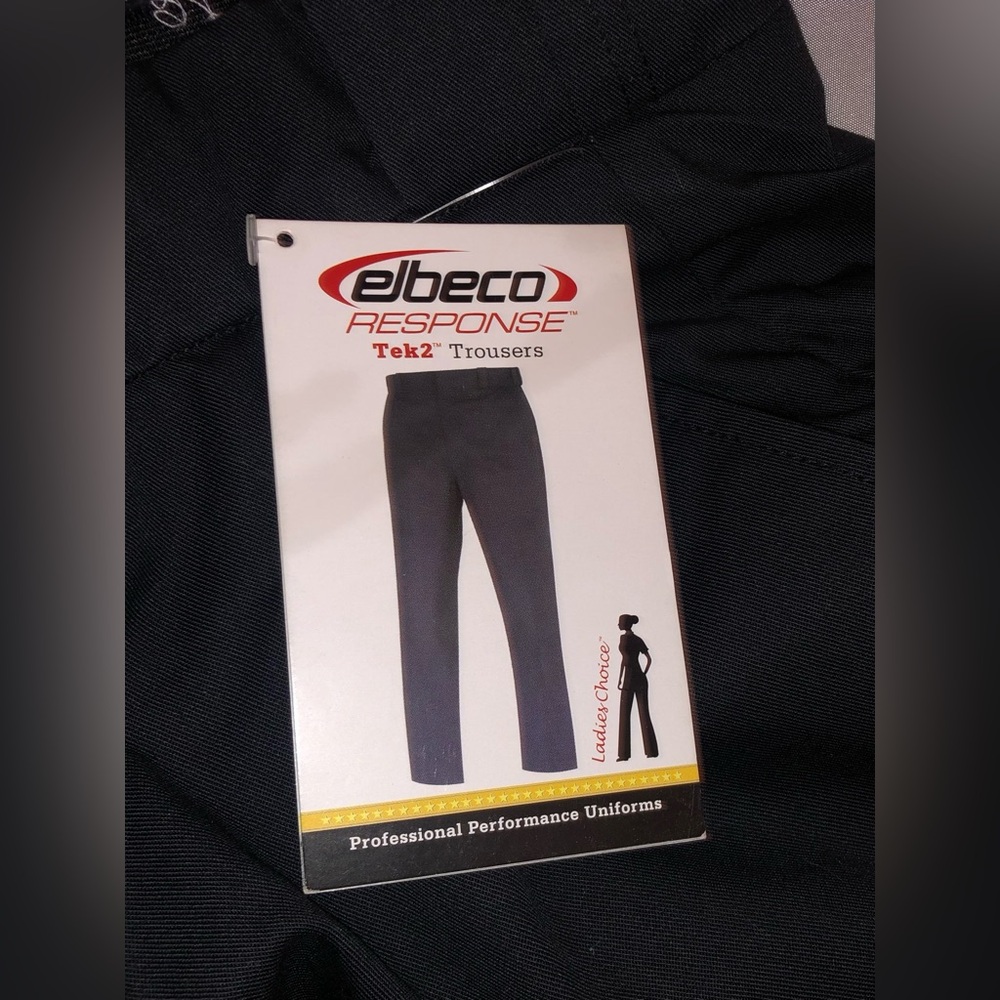 Durable work pant for responders, Elbeco Response Tek2 Trousers  - Black, nwt